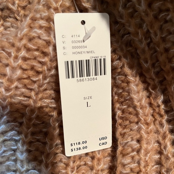 Anthropologie Honore Chunky Knit Wool Pullover Sweater - Picture 9 of 10